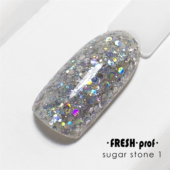 Гель Sugar stones Fresh prof №01, 5 гр - фото 14257