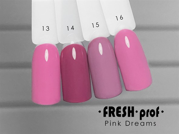 Гель-лак Fresh prof Pink P13, 8 мл - фото 15789