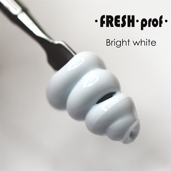 PolyGel Fresh Prof Bright White №01 в тубе, 15 гр - фото 24058