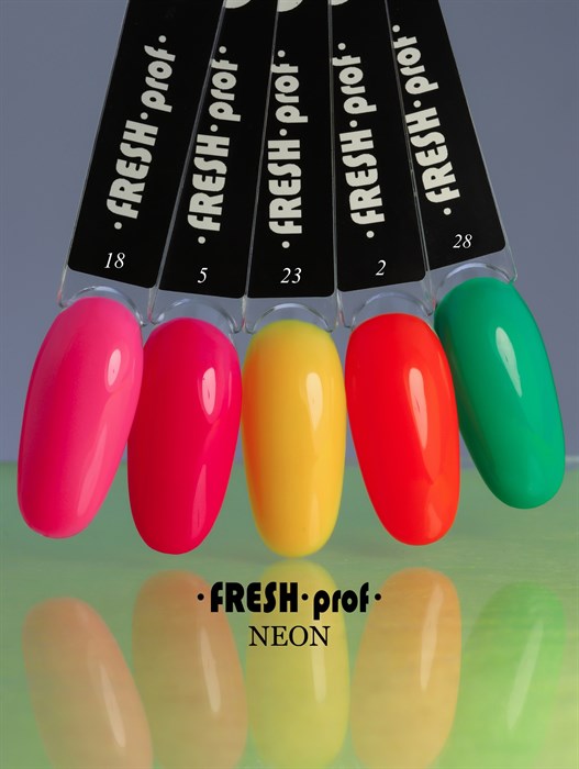 Гель-лак Fresh prof Neon № 02, 10 мл - фото 27184