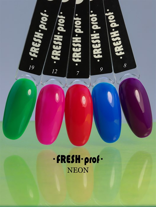 Гель-лак Fresh prof Neon № 07, 10 мл - фото 27194