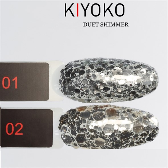KIYOKO Duet Shimmer № 01, 8 мл - фото 28539