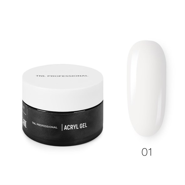 Acryl Gel TNL №01 белый (30 мл.) 1006131 - фото 32156