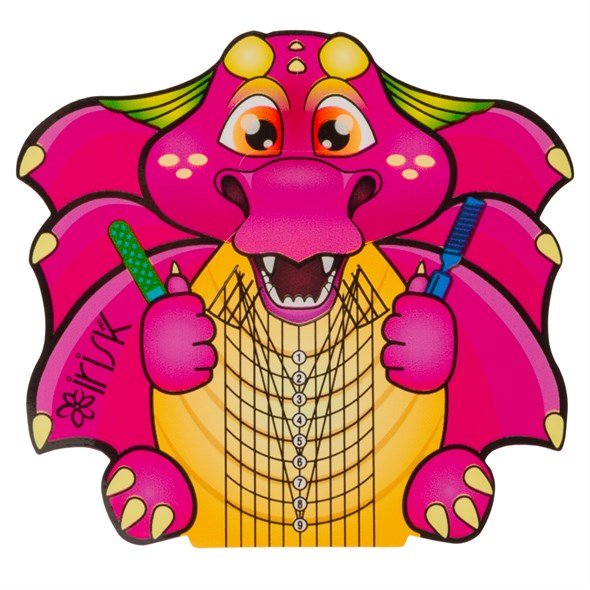 Формы на бумажной основе Дракон, 20шт IRISK (01 Розовый) - фото 34509