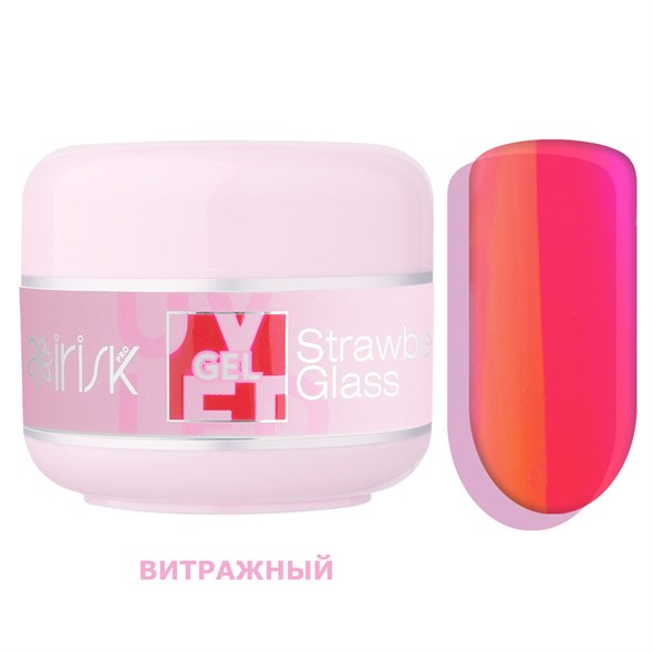 Гель Irisk ABC 71 Strawberry Glass, 15мл - фото 35753