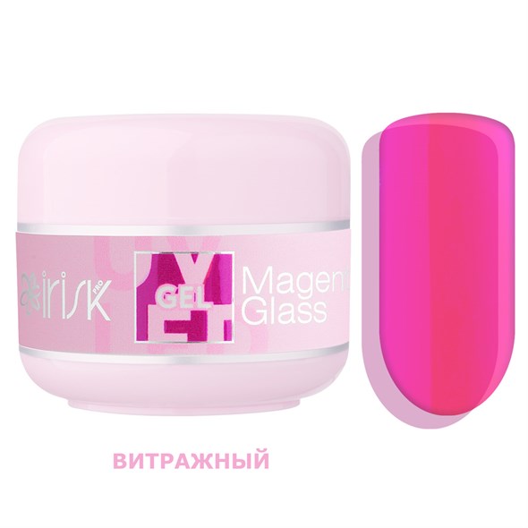 Гель Irisk ABC 72 Magenta Glass, 15мл - фото 35756