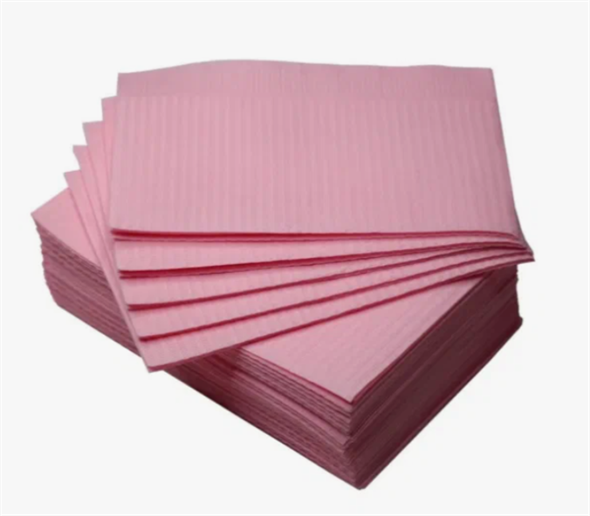 Салфетки ламинированные 33*45 см, розовые, 5 шт 93801 - фото 37305