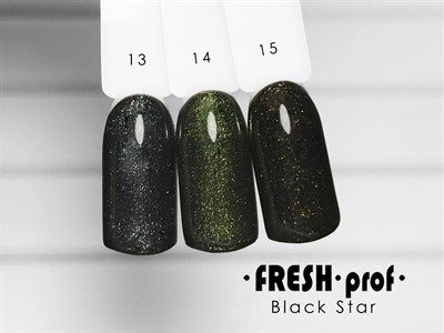 Гель-лак Fresh prof Black Star 13, 8 мл