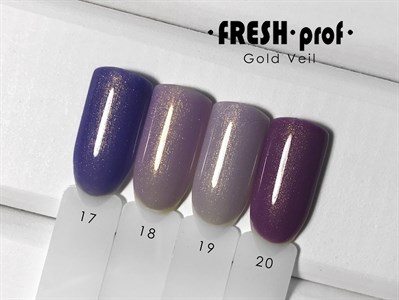 Гель-лак Fresh prof Gold Veil 18, 8 мл