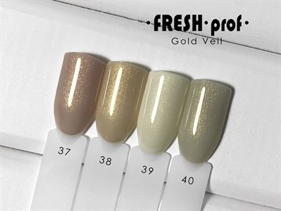 Гель-лак Fresh prof Gold Veil 37, 8 мл