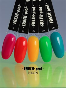 Гель-лак Fresh prof Neon № 06, 10 мл