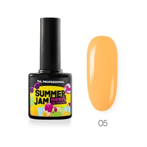 Гель-лак TNL Neon Summer Jam №05 - неоновое манго (10 мл.)