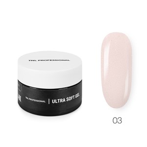Гель TNL Ultra soft №03 камуфлирующий нежно-розовый с шиммером (15 мл.)