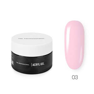 Acryl Gel TNL №03 камуфлирующий пудра розовый (18 мл.)