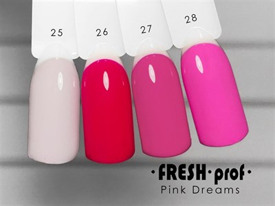 Гель-лак Fresh prof Pink P27, 8 мл