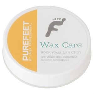 Воск-уход Irisk за стопами PureFeet Wax Care, 15 грамм (002 Антибактериальный c маслом монарды)