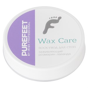 Воск-уход Irisk за стопами PureFeet Wax Care, 15 грамм (003 Заживляющий с маслом лаванды и розмар)