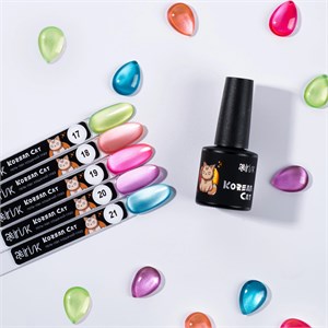 Гель-лак Irisk кошачий глаз Korean Cat 19, 10гр М155-41/19