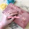 Перчатки Adele нитриловые S розовый перламутр, 50 пар - фото 19835