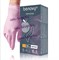 Перчатки BENOVY нитриловые XS розовые, 50 пар - фото 21222