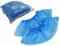 Бахилы одноразовые голубые особопрочные с двойной резинкой 40 мкр, 50 пар - фото 31959