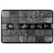 Трафарет для стемпинга металлический, 9,5x14,5см IRISK NEW (029 Mezerdoo D-16) - фото 32415