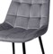 Стул велюровый серый 00081760 - фото 34719